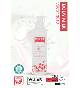 W-Lab Kozmetik Body Milk Vücut Sütü 200 ML