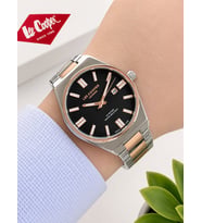 Lee Cooper Çelik Kordon Takvimli Kadran 50 Mt Suya Dayanıklı Özel Tasarım Erkek Kol Saati LC.M02.M5