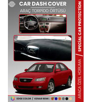 HYUNDAİ SONATA (2004-2007) Torpido Örtüsü Ön Göğüs Tam Uyum Çatlamayı Önler Kaymaz Kolay Montaj