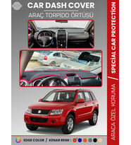 SUZUKI GRAND VİTARA (2006-2012) Torpido Örtüsü Panel Torpido Koruma Tam Uyum UV Koruma Hızlı Montaj