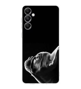 PrintiFy Samsung Galaxy A05S ile Uyumlu Köpek 1 Kamera Korumalı Şeffaf Kılıf