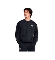 Under Armour Ua Icon Fleece Crew Taping Erkek Günlük Sweatshirts 1389357-001 Siyah
