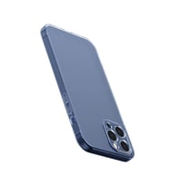 Baseus Simple Case İPhone 12 Pro Max 6.7 İnce Şeffaf Silikon Kılıf (Şeffaf Hologram)