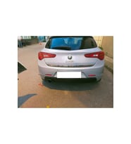 Alfa Romeo Krom Bagaj Alt Çıtası 2012 Sonrası Paslanmaz Çelik (Gümüş)