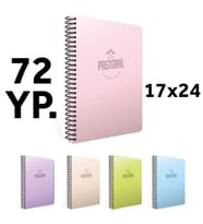 GIPTA PASTORAL SPR.PP.KPK. 17X24 72 YP.ÇİZGİLİ DEFTER