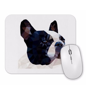 Diamond Bulldog köpek Pug Mouse Pad