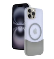 Northcity iPhone 15 Pro Max ile Uyumlu Velar MagSafe Kapak - Natural Grey