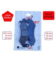 Mondial Ön Fren Disk Balatası Fa707 Mtk Rks Des 125 Prostreet 125