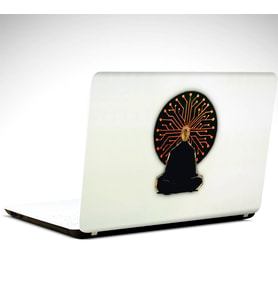 Technomancer Hipotalamus Laptop Sticker 10 İnch (25X19CM)