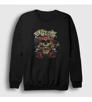 Presmono Unisex Siyah Axl Rose Guns N' Roses Sweatshirt 56289tt