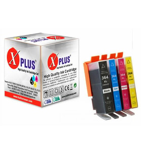 Xplus®  HP 364XL Muadil Kartuş Seti C/M/Y/K (Çok Renkli)