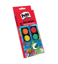 Pritt Suluboya 12 Renk Küçük Tablet 