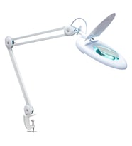 127MM MERCEKLİ 81 LEDLİ 5 DIOPTER BÜYÜTEÇ AKROBAT MASA LAMBASI 