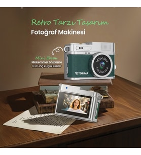 Dijital Fotoğraf Makineleri Video Kamera Mini Anahtarlık 1080P CMR35 Yeşil