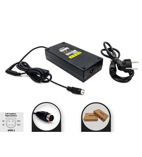 19V 10.5A 200W 4-Pin DIN Erkek 4PIN3 Adaptör RETRO