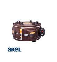 AKEL AF220 TERMOSTATLI GROSS YUVARLAK FIRIN (Bakır)