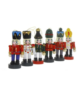 6 Adet 6cm Kurşun Asker