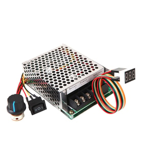 Dijital Göstergeli Takometreli Çift Yönlü İleri Geri DC Motor Hız Regülatörü 40A 12V24V36