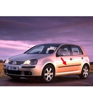 VW Golf 5 2004-2008 Sol Ön Kapı Bandı Çıtası Kuşağı 1K4853515B