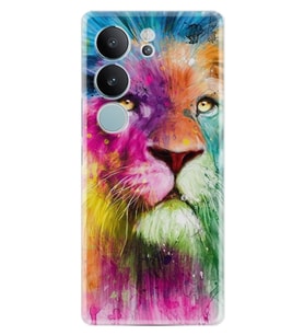 Vivo V29 Kılıf Desenli Silikon Colorfull Leon 2 1388