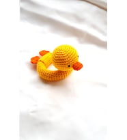 Ördek Çıngırak Amigurumi Organik Oyuncak