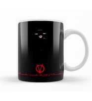 V For Vendetta Remember Kupa Bardak Porselen