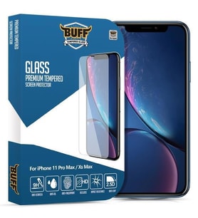 Buff iPhone 11 Pro Max / XS Max ile Uyumlu Glass Ekran Koruyucu (Şeffaf)