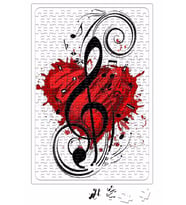love music Müzik Puzzle 240 Parça Yapboz