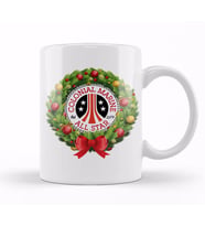 Christmas All Star Colonial Marines Aliens Wreath Kupa Bardak Porselen