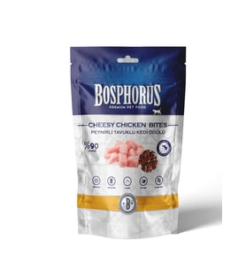 Bosphorus Tavuklu ve Peynirli Kedi Ödülü 80 gr (Mavi)