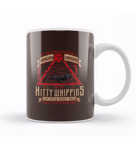 D And D Kitty Whippins Brew Kupa Bardak Porselen