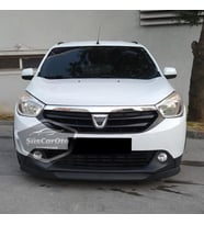 Dacia Lodgy 2012-2022 Uyumlu Üniversal Astra H lip Esnek Ön Lip 2 Parça Tampon Altı Dil Karlık Ön Ek
