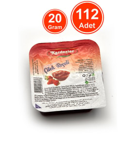 Çilek Reçeli Piknik Kahvaltılık 20 G x 112 Adet