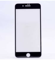Uyumlu Model Apple iPhone 6 Temperli Cam Full Ekran Koruyucu (Siyah)