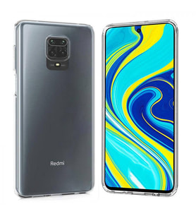 Xiaomi Redmi Note 9S 2.0 MM Korumalı Silikon Kılıf Şeffaf