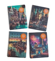 Keskin 80 Yaprak A5 Kareli Spiralli Pp Kapak Stickerli