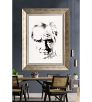 Gümüş Çerçeveli Atatürk Tablo za352