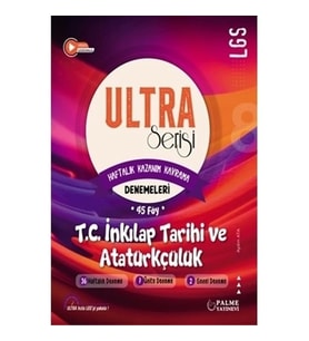 Palme Yayıncılık 8. Sınıf Ultra Serisi İnkılap Tarihi Ve Atatürkçülük Denemeleri 45 Föy