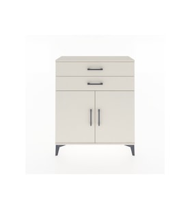 Arges Şifonyer 2 Raflı 2 Çekmeceli 2 Kapaklı 88x30x106 Aytaşı-Aytaşı