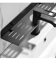 Metal Banyo Mutfak Düzenleyici Mutfak Organizer Şampuan Rafı 30 Cm