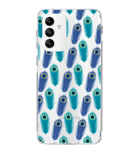 PrintiFy Samsung Galaxy M13 ile Uyumlu 1mm Slim Fit Nazar Boncuğu 4 Baskılı Şeffaf  Kılıf