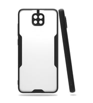 Xiaomi Redmi Note 9 Kılıf Platin Silikon - Siyah