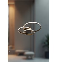 Dynaris Led Avize - Oturma Odası, Salon, Mutfak Uyumlu Avize (Siyah)