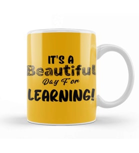 Teacher gift Learning Inspire Science Student School Inspirational Kupa Bardak Porselen