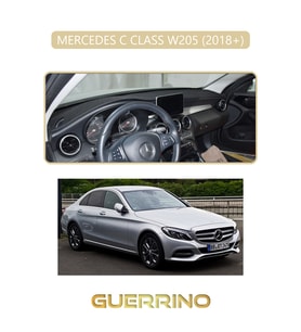 MERCEDES C CLASS W205 2018+TORPİDO KORUMA HALISI BEJ KENAR