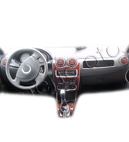Meriç® Dacia Logan Ön Torpido Kaplama Maun 20 Parça 2005-2009 (Maun)