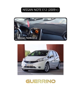 NİSSAN NOTE E12 2009+TORPİDO KORUMA HALISI SİYAH KENAR