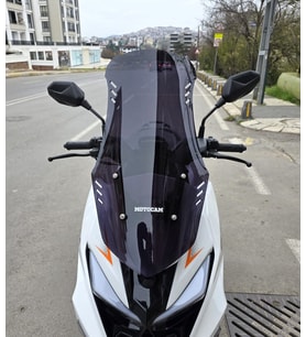 MOTOCAM SFM Lahos Ön Cam 2024-2026 Model 65cm Siyah Renkli 4mm