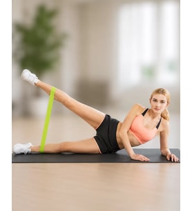 Northcity Pilates Direnç Lastiği - Çok Amaçlı Fitness ve Yoga Bandı (Evde Spor Ekipmanı)
