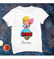 Brawl Stars Tişörtü ( Çocuk - Büyük ) Kişiye Özel